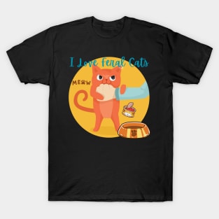 Princess Of Feral Cats T-Shirt